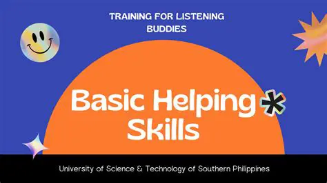 Understanding Basic Helping Skills