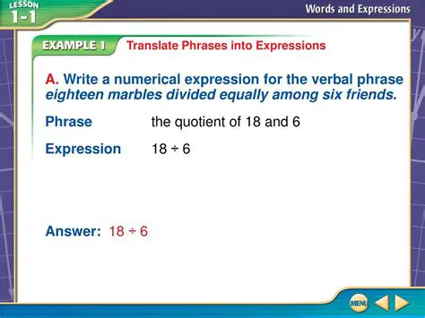 Understanding Quotient Expressions