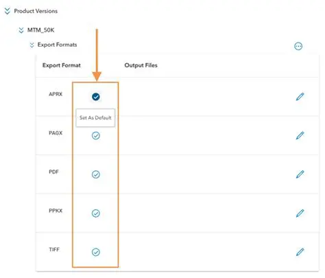 Understanding the Default Export Format