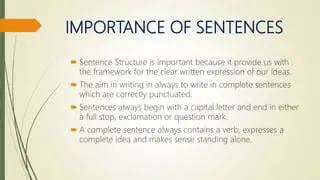 Understanding the Importance of Sentence Structure