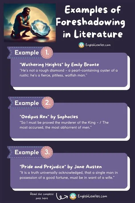 Understanding the Power of Foreshadowing in Literature