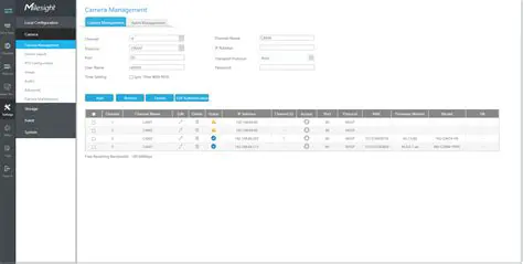 Video Parameter Configuration