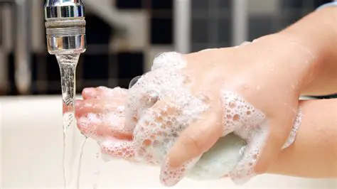 Wash your hands with soap and water