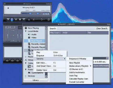 Winamp or Windows Media Player