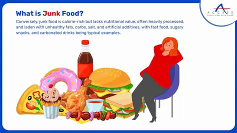 You should have a little junk food